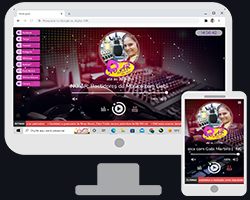Modelo Premium 4 - Site Profissional para Web Rádio e Streaming de Rádio Online