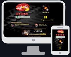 Modelo Premium 8 - Site Profissional para Web Rádio e Streaming de Rádio Online