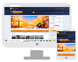 Modelo 2 - Site Administrável para Web Rádio e Streaming de Rádio Online